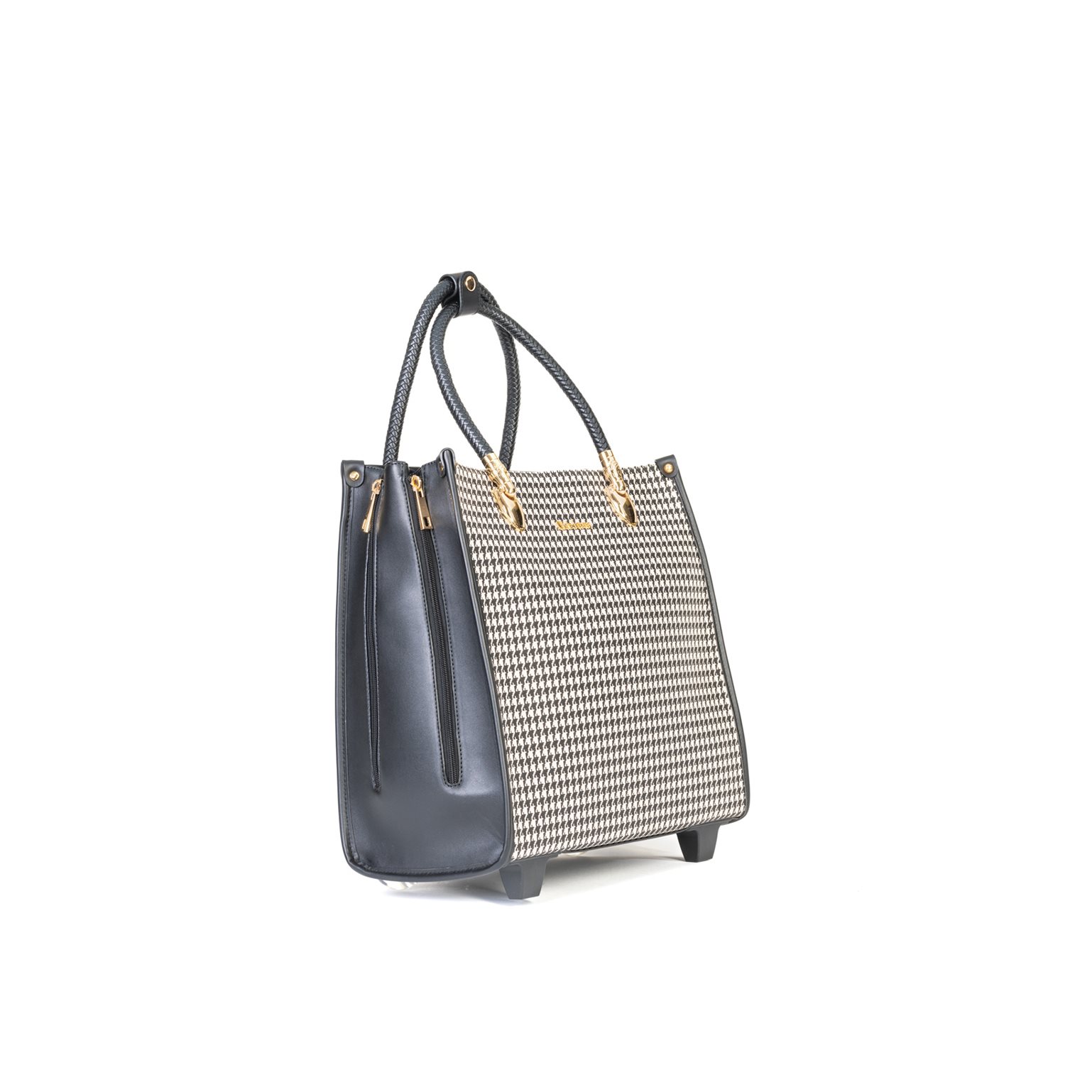 Olivia Lauren Emily Business Trolley zwart/wit