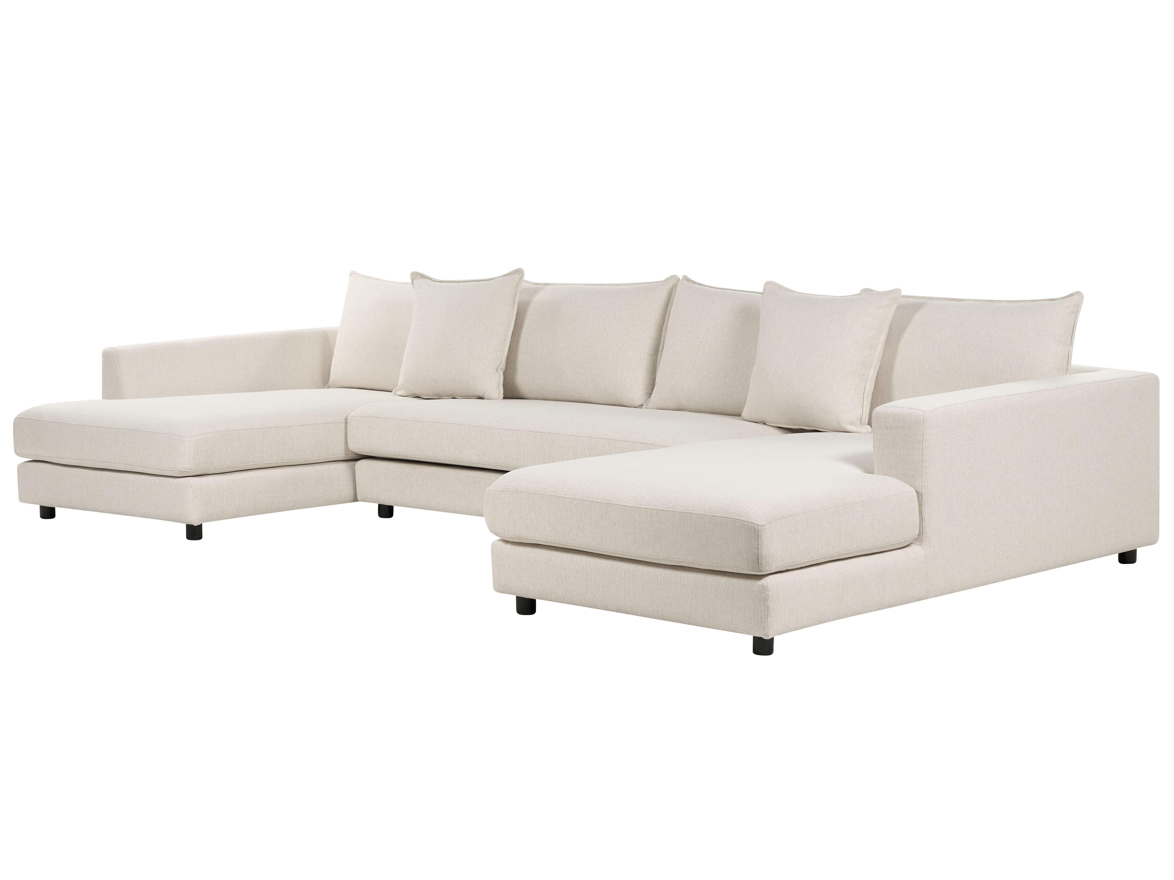 Hoekbank 5-zits LILVIKEN Stof Lichtbeige