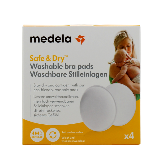 Medela coussinets d'allaitement lavables et réutilisables