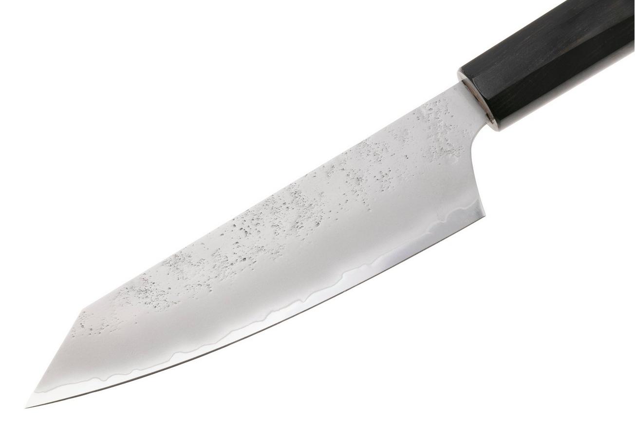Sakai Takayuki Nashiji VG10 Ebony 14098 wa-kengata santoku, 16 cm