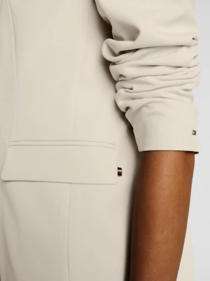 Blazer Slim Fit de Abotoamento Duplo