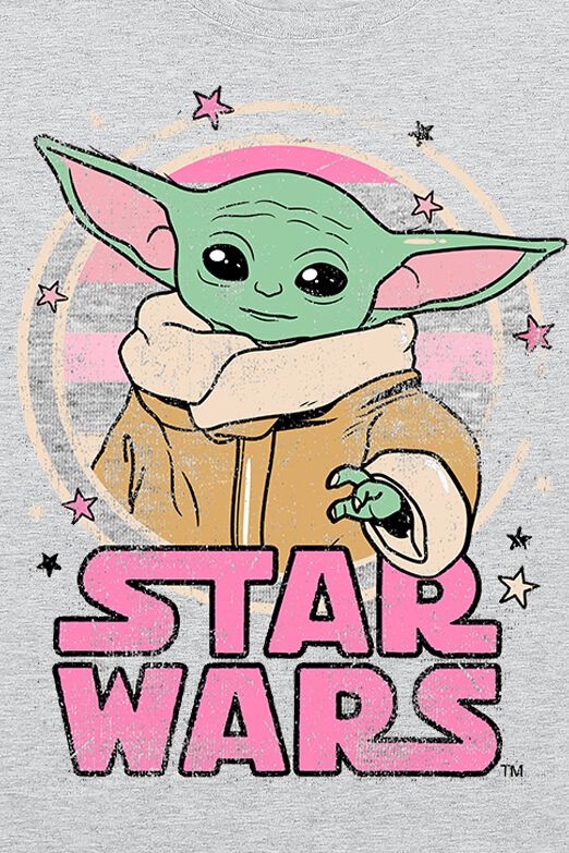 Enfants - Starry - Grogu | Star Wars T-Shirt Manches courtes