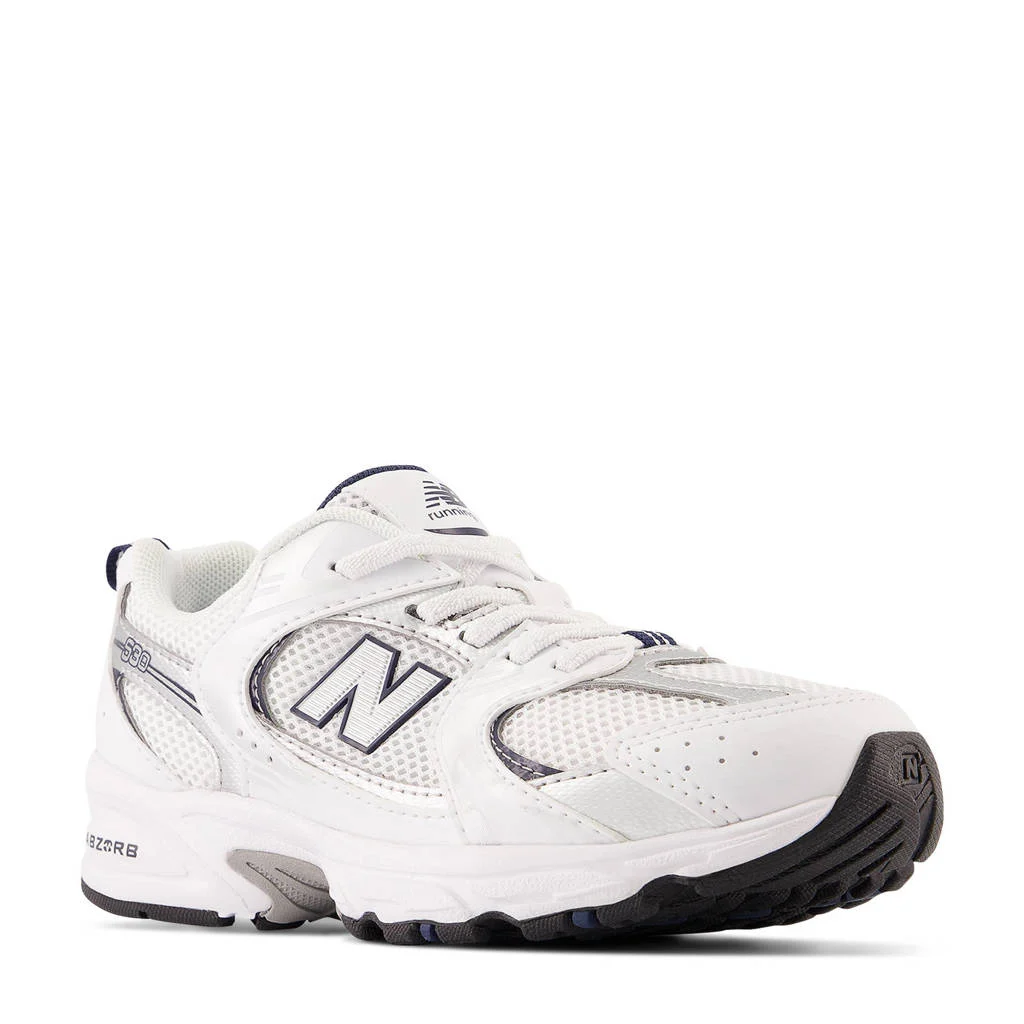New Balance 530sneakers wit/donkerblauw