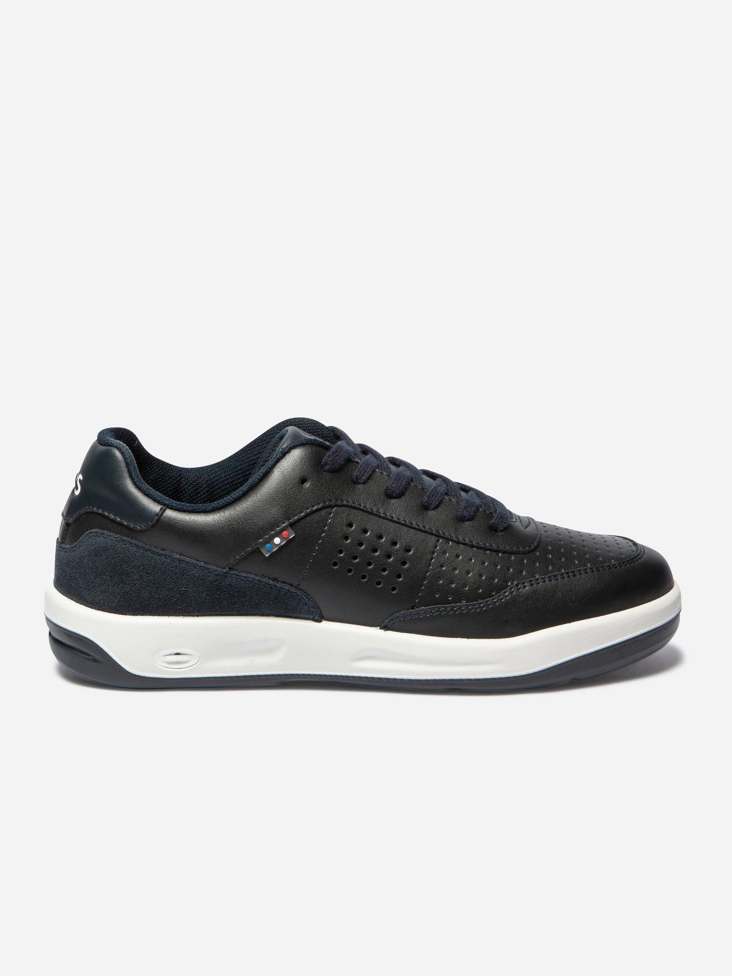 Baskets Homme Fabriquées en France Cuir Marine