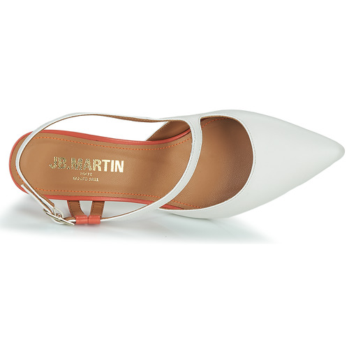 JB Martin - ESMEE - Nappa craie / orange