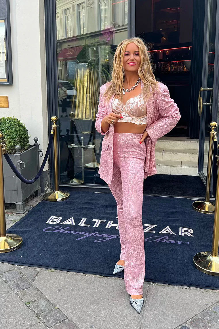 Valentin Studio Glam Pants pink