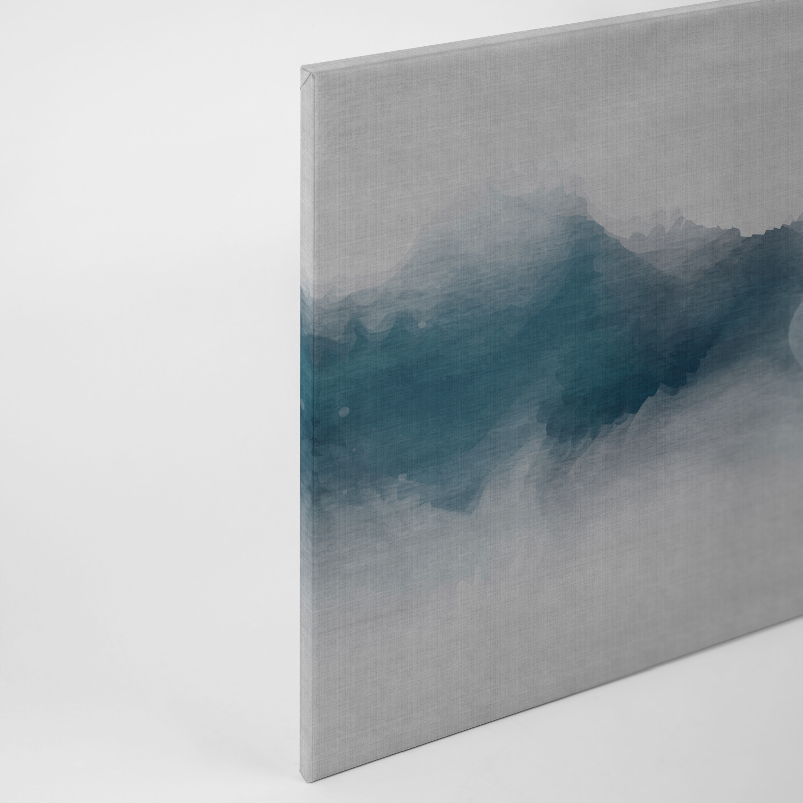 Leinwandbild DAYDREAM - blau-grau - 90x60 cm