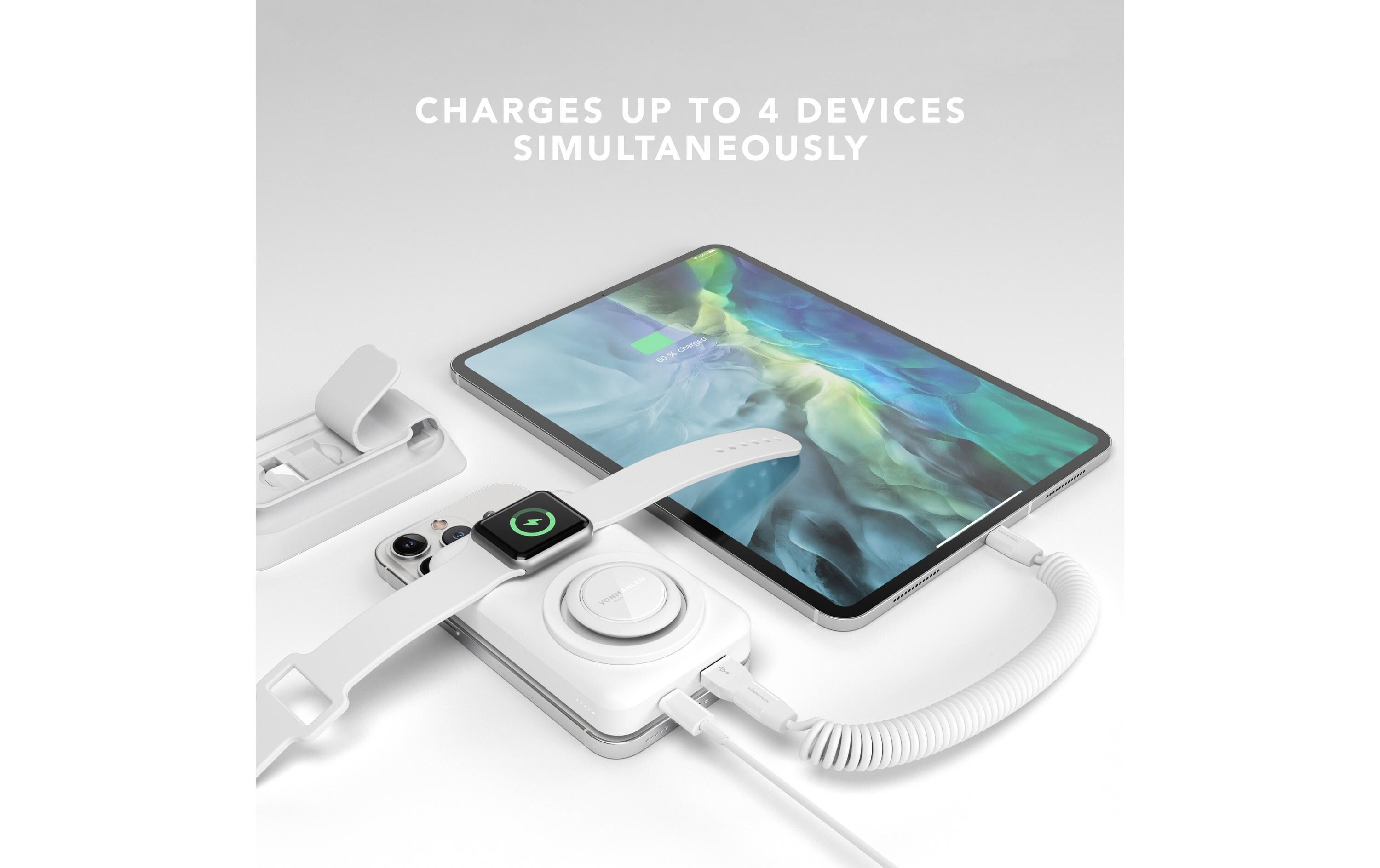 Powerbank Allroundo Pro 10000 mAhKabellose Powerbank und All-in-One-Kabel