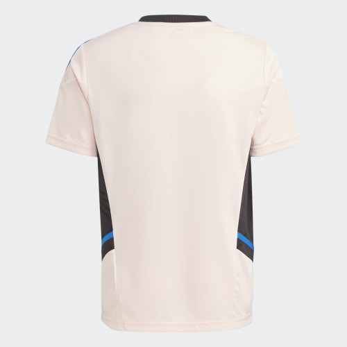 Tee Shirt A Bandes Enfant Manchester United HT4298 Rose