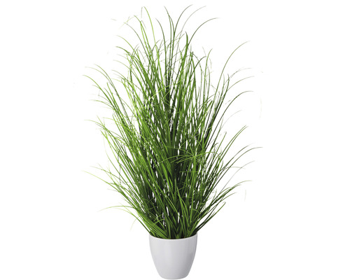 Kunstgras plant in pot, hoogte: 75 cm, groen