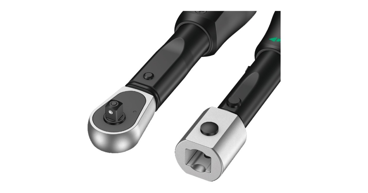 WeraClick-Torque B 2 draaimomentsleutel met omschakelratel, 20-100 Nm  (Zwart/groen)