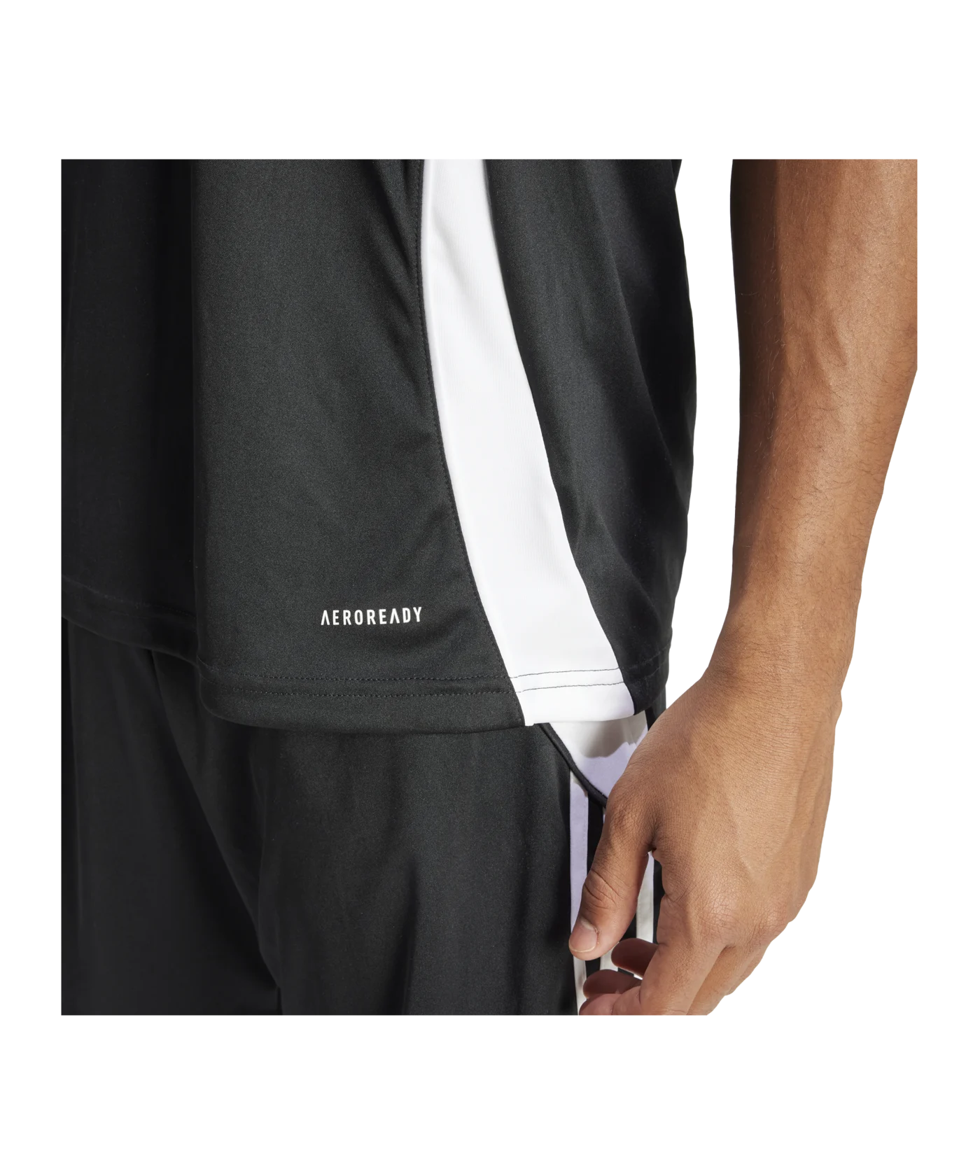 adidas Tiro 24 Trikot Schwarz Weiss