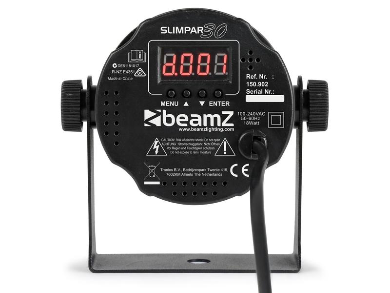 BeamZ Scheinwerfer SlimPar 30 RGB Slim-Par LED Spot