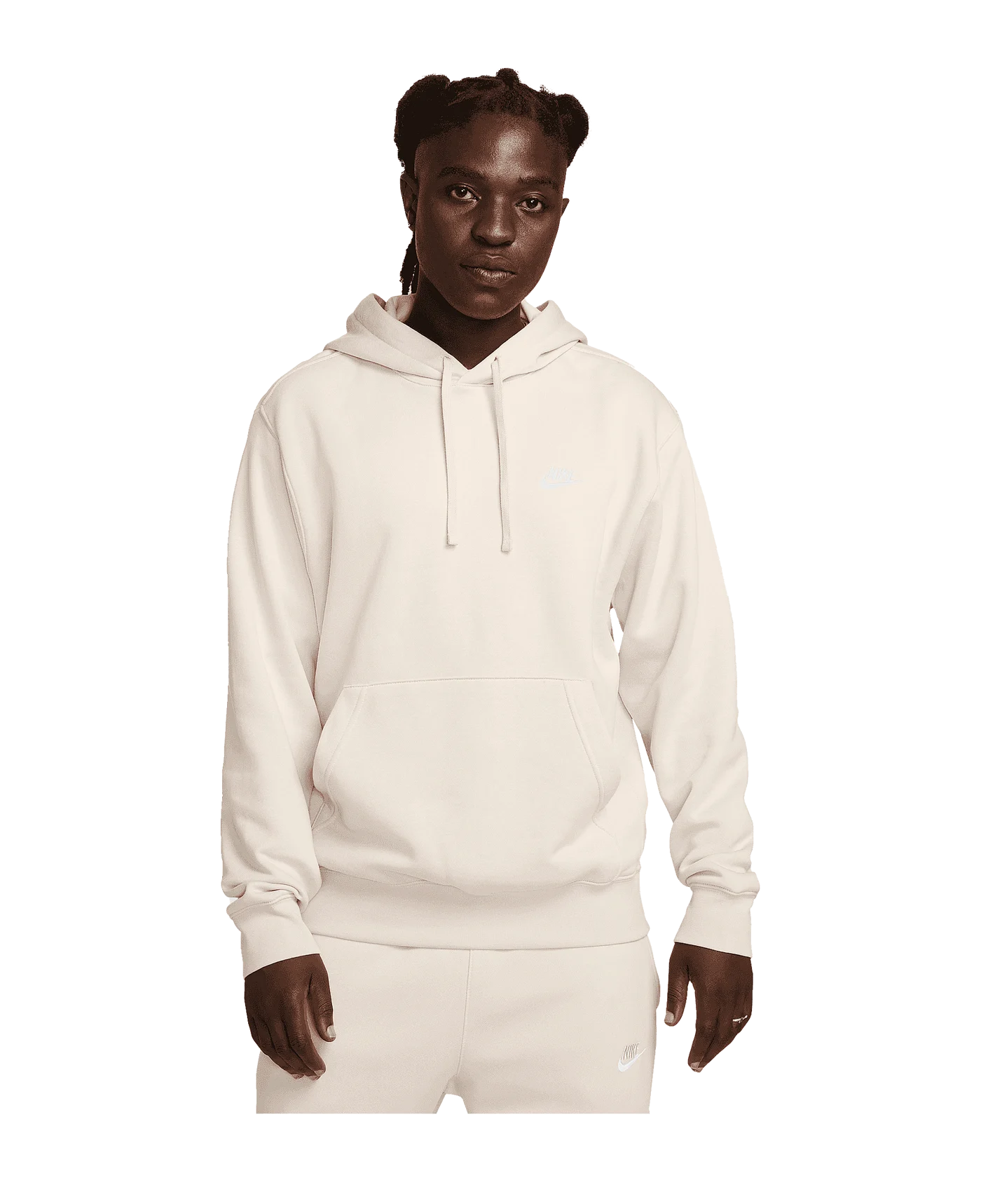 Nike Club Hoody Braun F104