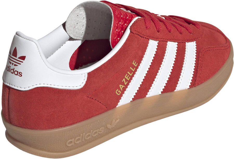 Adidas Gazelle Unisex Schoenen Rood Maat: 39 1 3 Leer Foot Locker