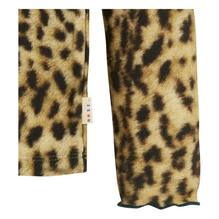 Bellerose Col roulé Léopard Velfie | Beige