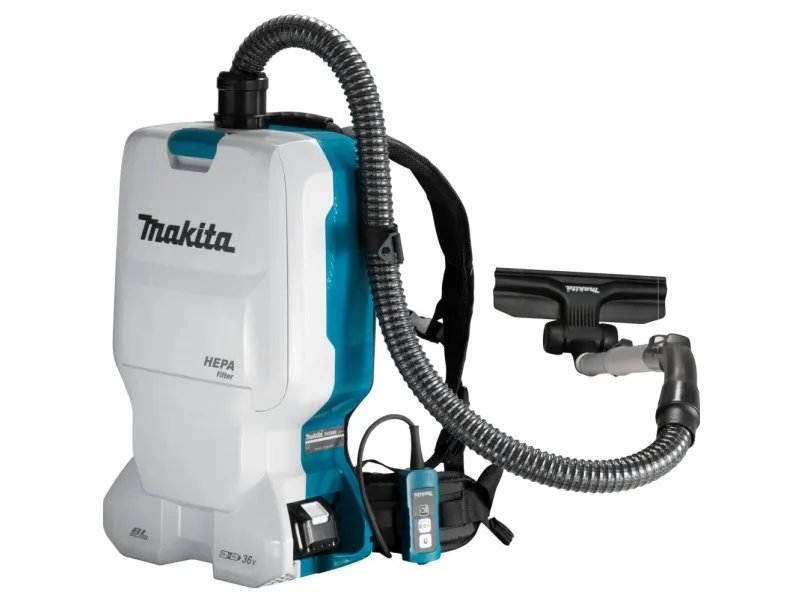 Makita battery backpack vacuum cleaner DVC660Z 2x18V - *Without battery and charger* - SOLO