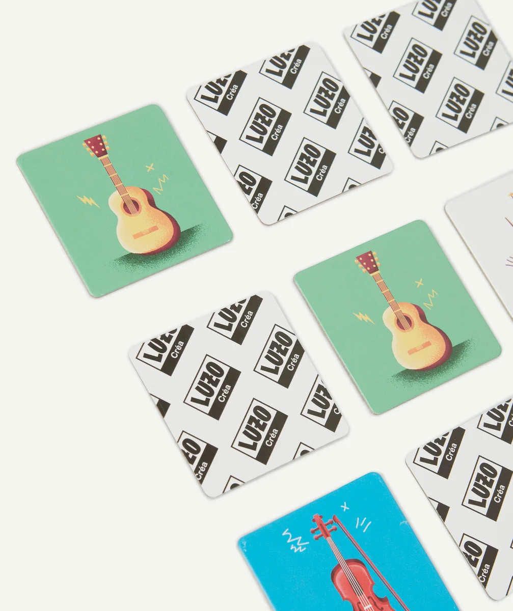 LUZOCREAMEMO DUO INSTRUMENTS DE MUSIQUE