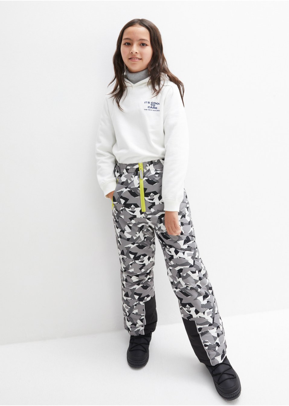 Pantalon de ski imprimé enfant
