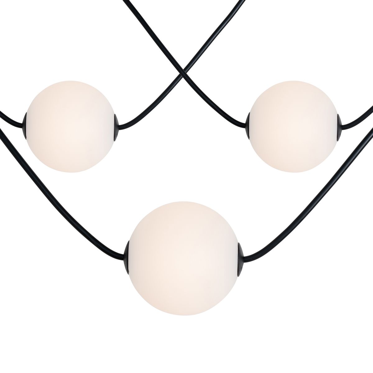 Moderne buiten lichtsnoer 16M incl. LED 28-lichts - Malai