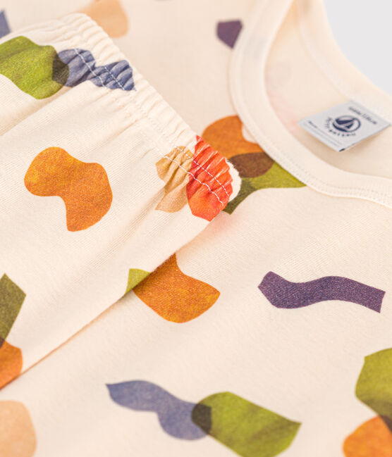 Pyjama short imprimé en coton enfant