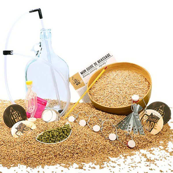 Kit complet de brassage artisanal de bière Triple - Pour 5L de bière