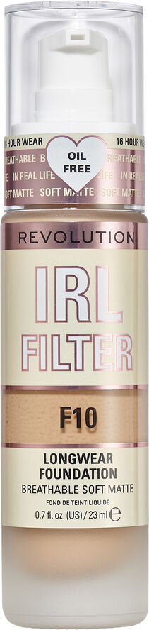 Revolution Revolution IRL Filter Longwear Foundation F10