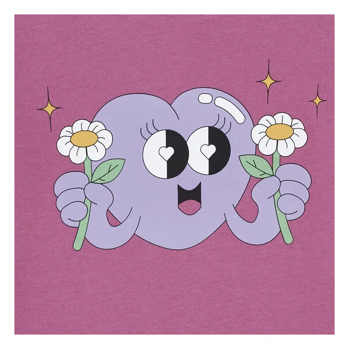 Hundred Pieces T-Shirt en Coton Bio | Violet