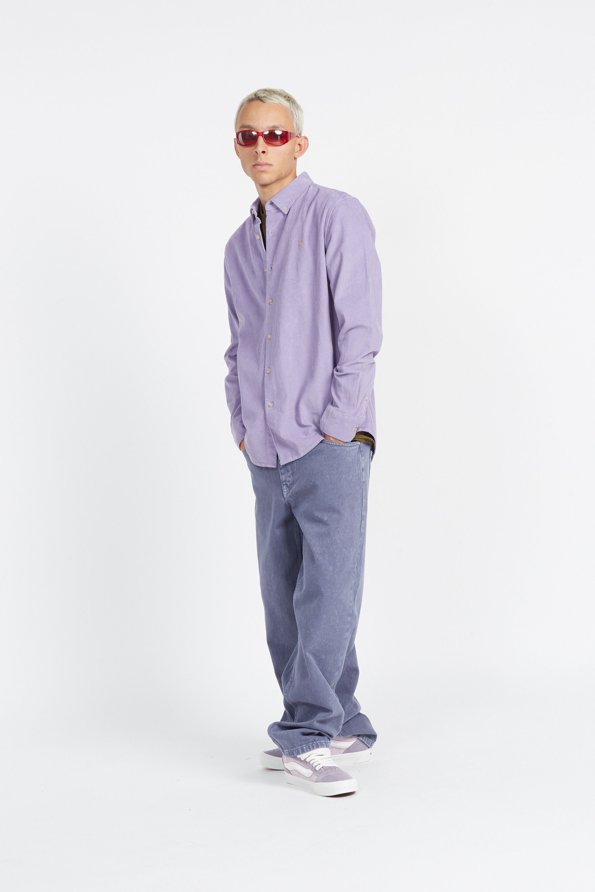 FARAH Chemise  BOWERY Violet