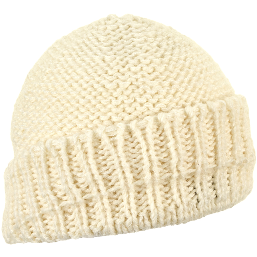Sterntaler Strickmütze Umschlag ecru