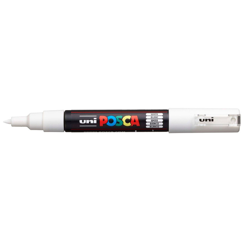 Uni-Ball Posca Marker PC-1MC, weiss