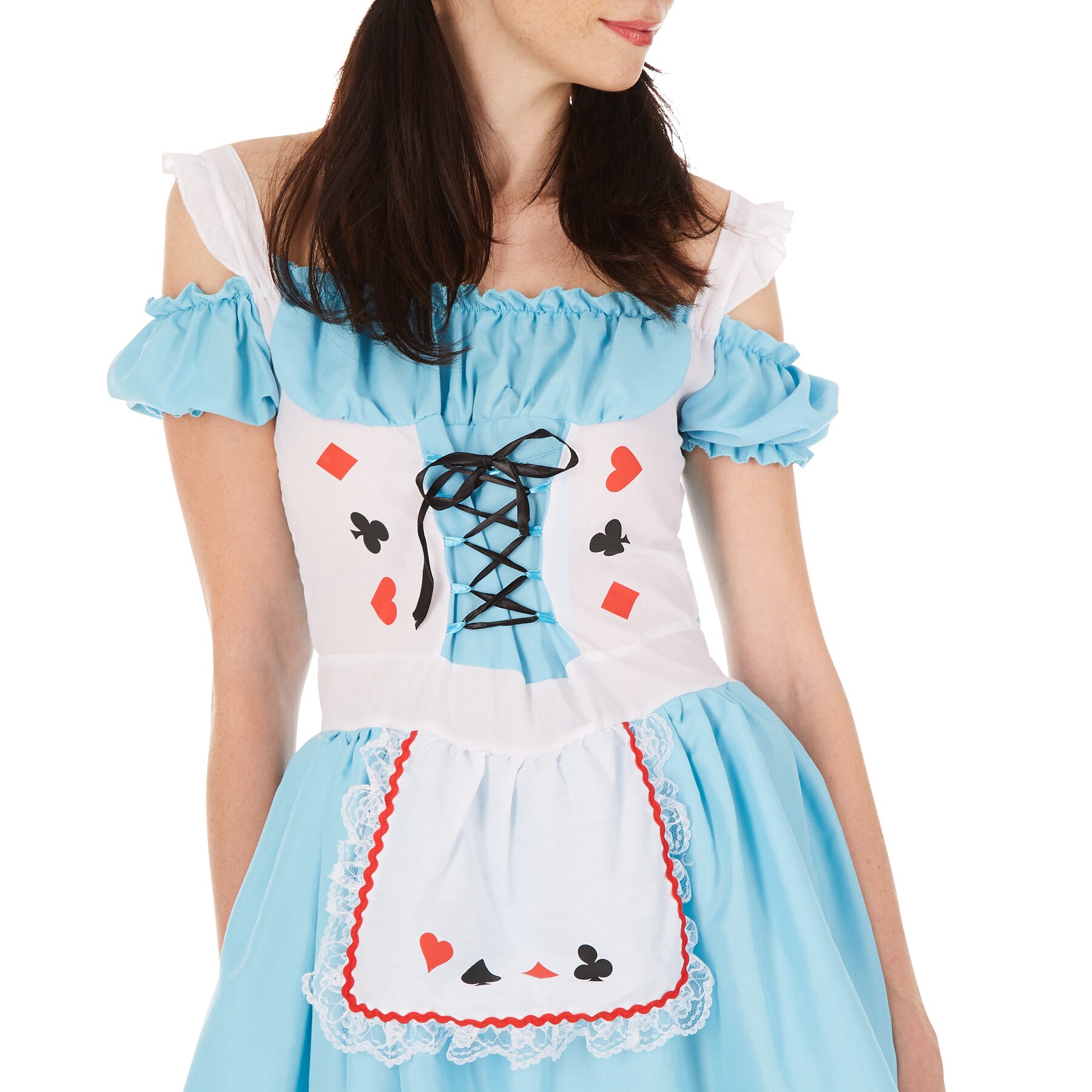 tectake® Frauenkostüm sexy Mrs. Wonderland
