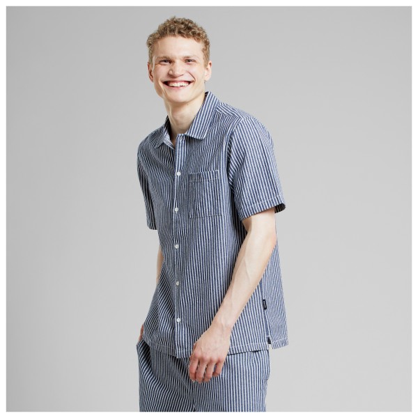 DEDICATED - Shirt Brantevik Work Stripe - Chemise