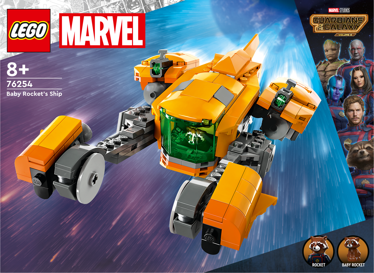 LEGO Super Heroes - Baby Rockets skib (76254)