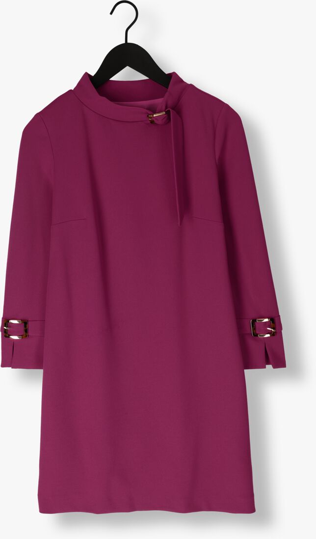 ANA ALCAZAR lila ana alcazar mini jurk dress buckle
