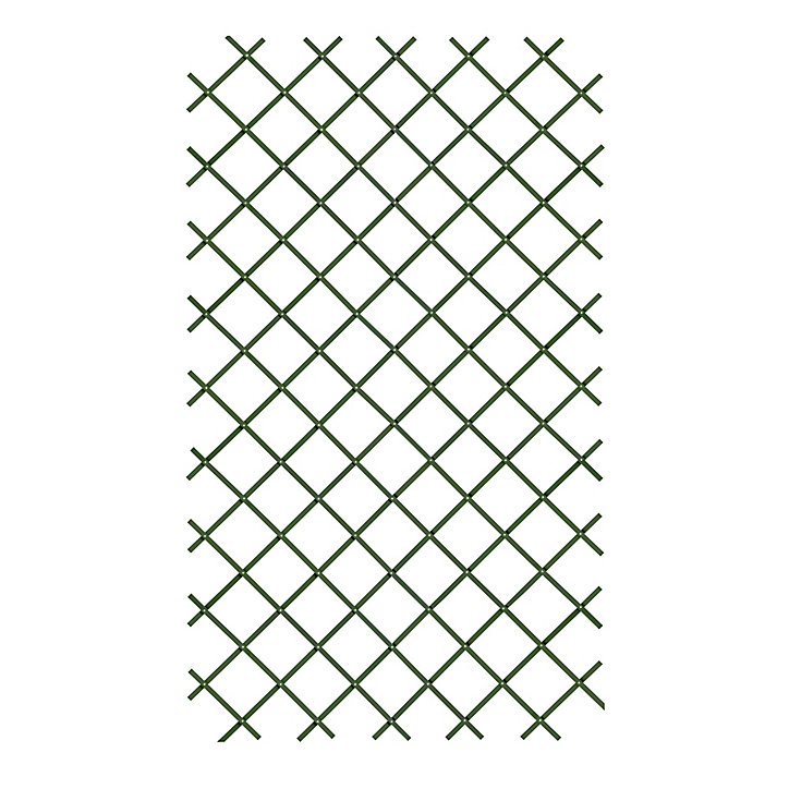 Treillis extensible pvc vert 1 x 2 m