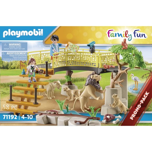 Espaces lions Playmobil 71192 Family Fun