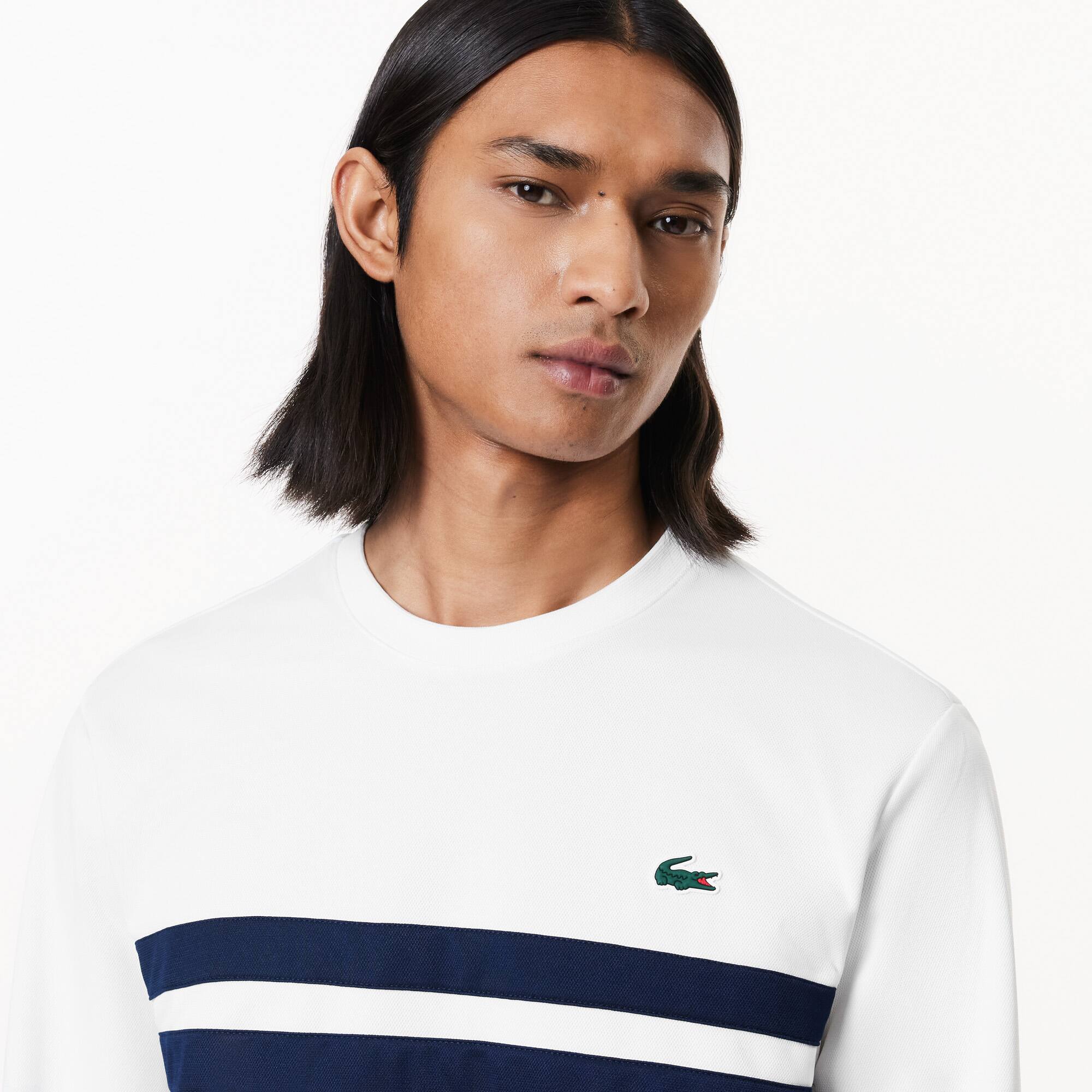 Resistentes Tennis Sweatshirt Sweatshirts - Weiss - Lacoste - Herren