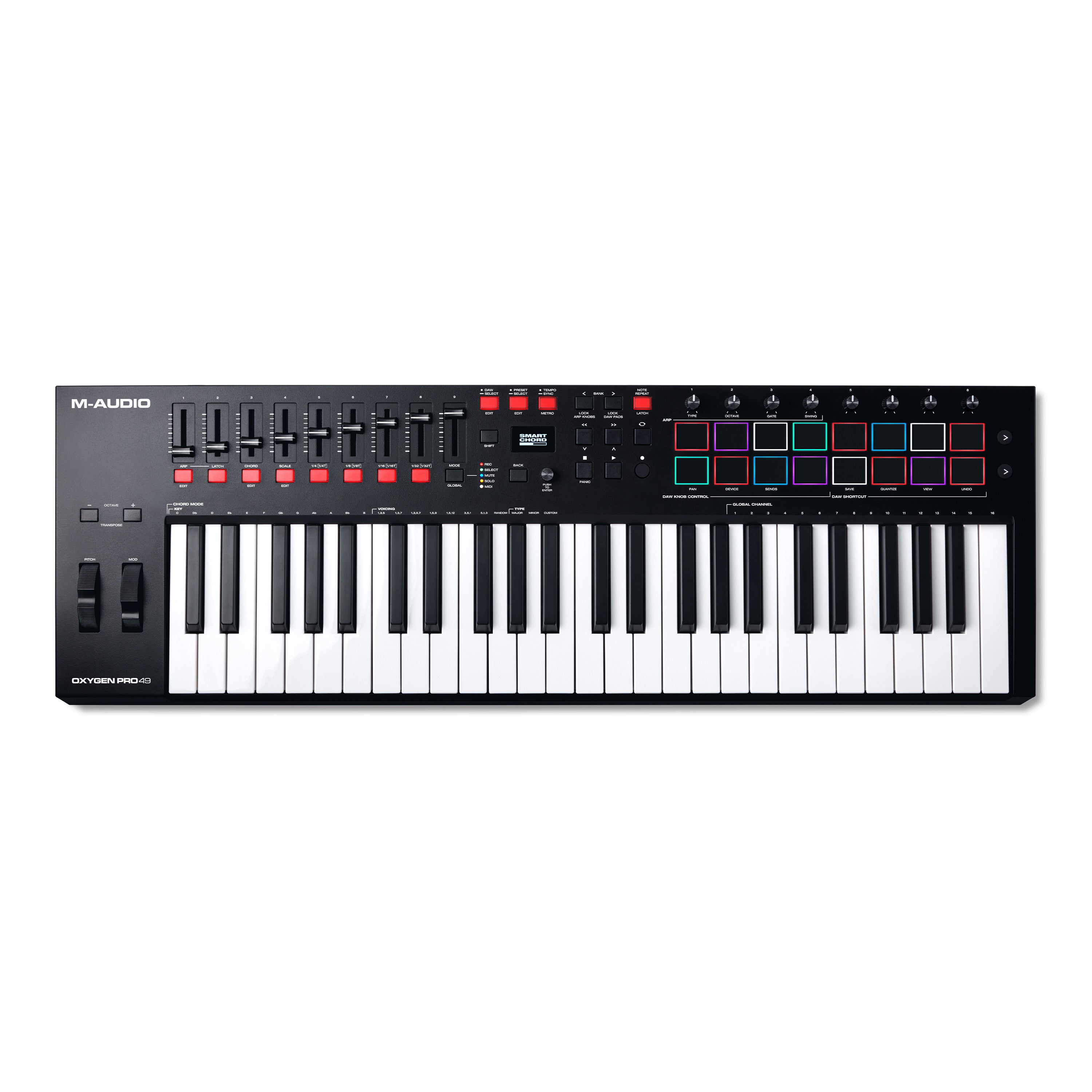 M-Audio Oxygen Pro 49 USB/MIDI keyboard