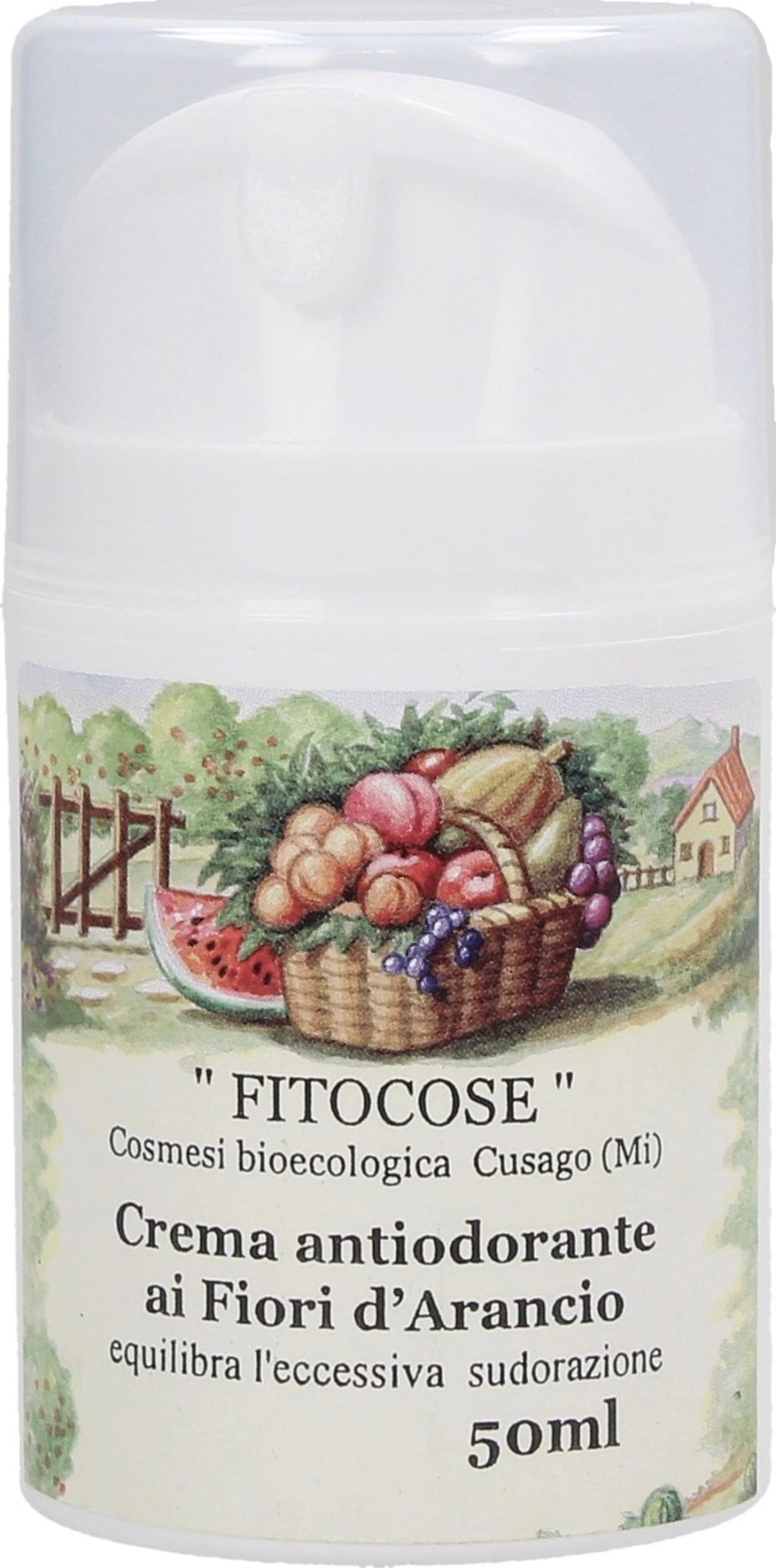 Fitocose  Orange Flower Deodorising Cream, 50 ml