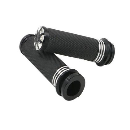 Poignées de guidon CustomAcces MOON 25.4 MM Universel - Noir