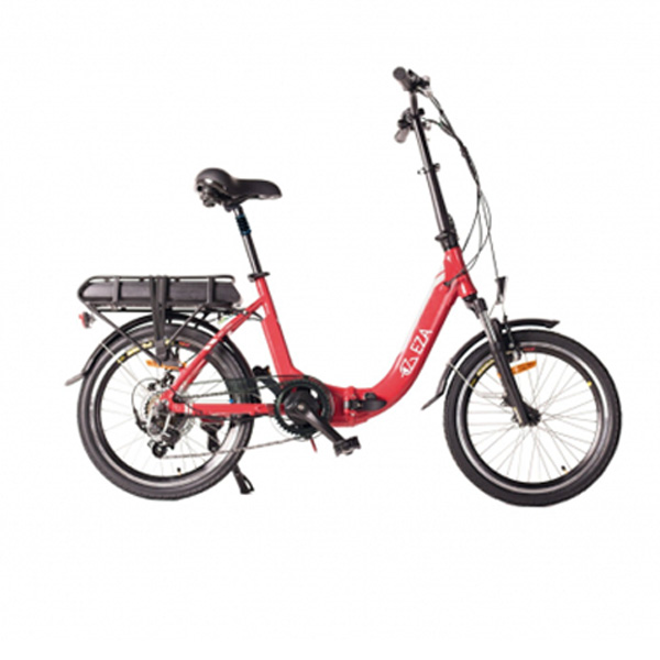 Vélo à assistance électrique pliable 20'' 13Ah EZA Rouge
