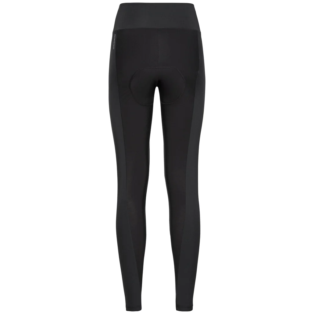 Odlo Zeroweight Ceramiwarm Cykeltights, Kvinder, Sort