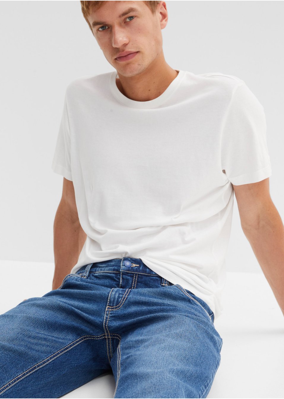 Jean extensible Loose Fit, Straight