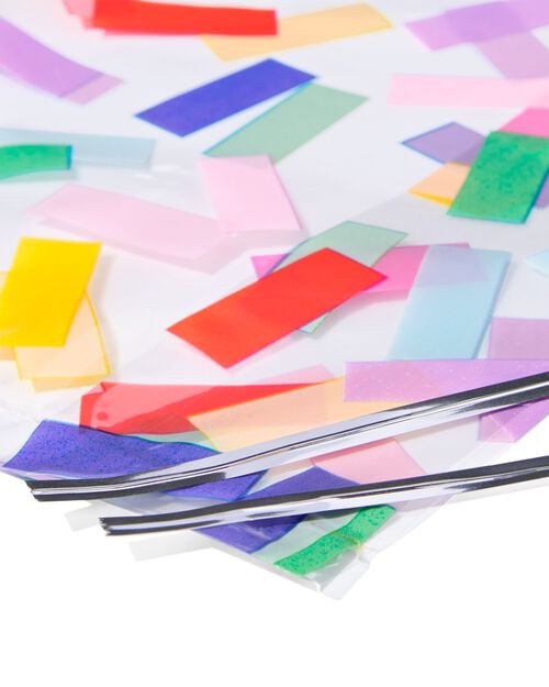 sachets anniversaire à rayures colorées - lot de 8