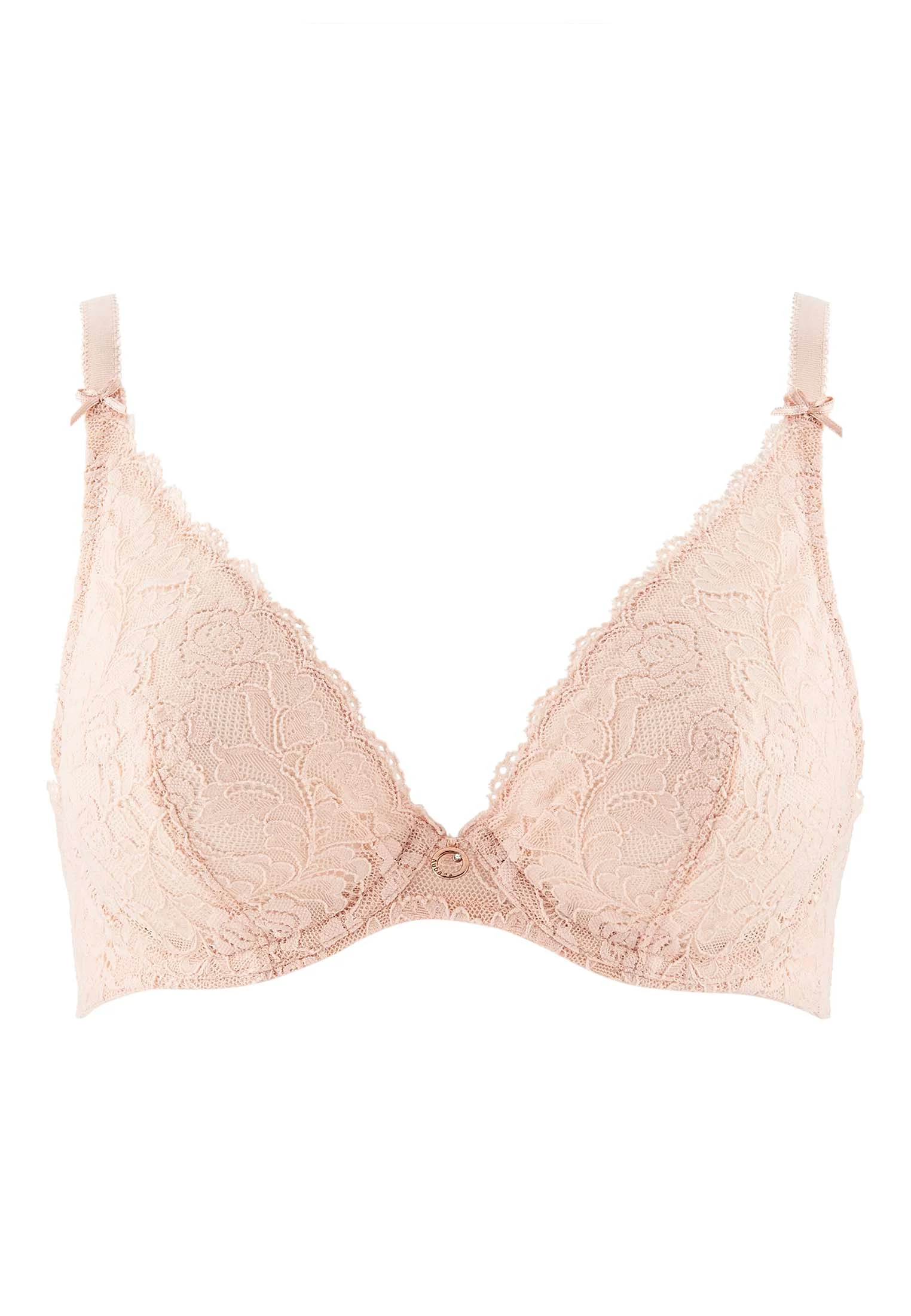 ROSESSENCE - Soutien-gorge triangle avec armatures | Beige