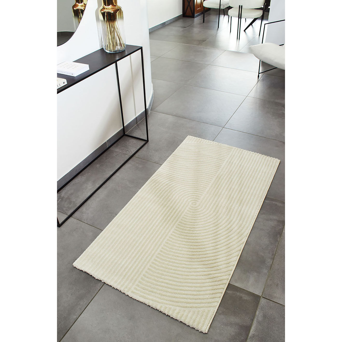 Nazar Rugs Tapis Bianca 159 crème - 80x150 cm