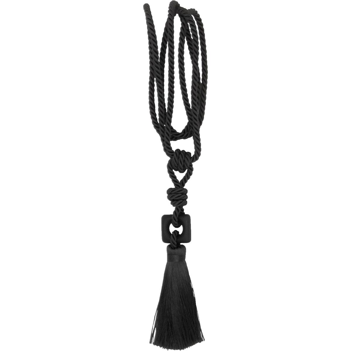 EMBRASSE TEXTILE ROMY PETIT MODELE GRIS ANTHRACITE