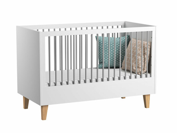 Lit 70x140 Transformable Blanc Concept - VOX