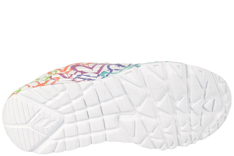 SKECHERS UNO LITE - METALLIC JOY HEARTS WHITE SNEAKER